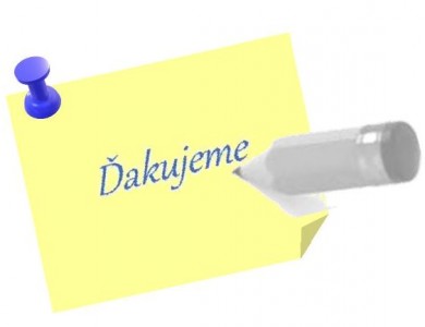 Poďakovanie